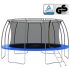 Salta Trampolines Studsmatta Premium Ground inkl. säkerhetsnät 305×214 cm